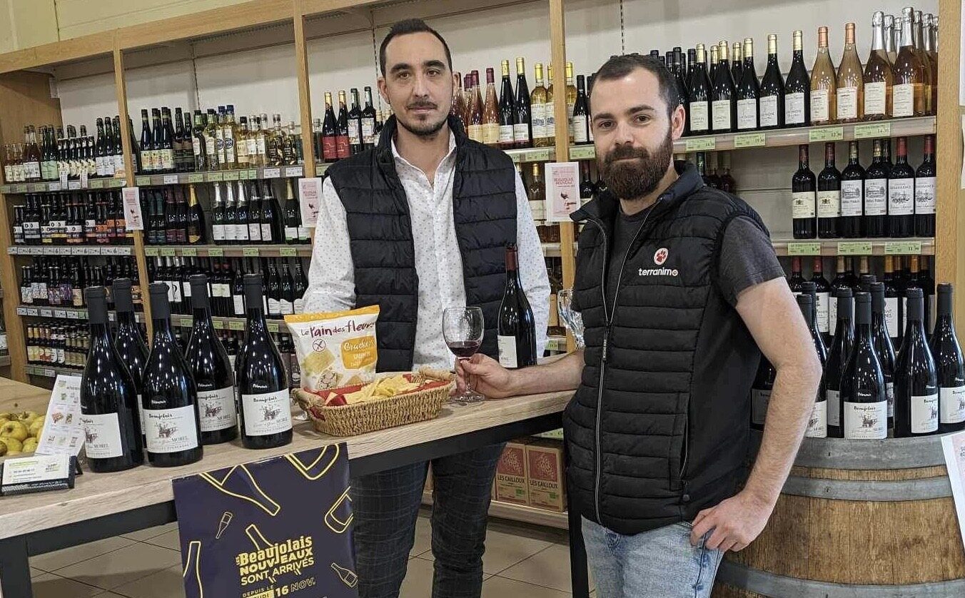 Sélection de vins et produits gourmands locaux
